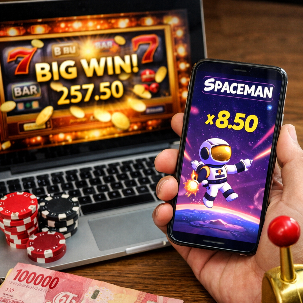 Tips Cuan Bermain Mesin Slot Online atau Bermain Spaceman