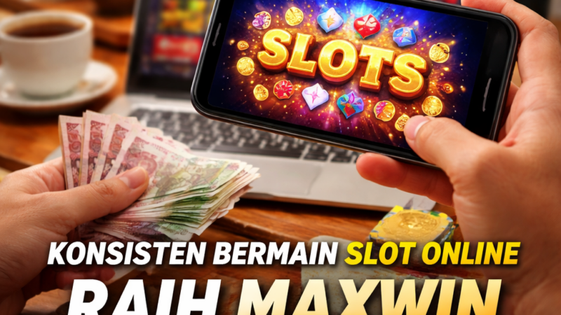 Konsisten Bermain Slot Online dan Raih Maxwin dengan Strategi Santai