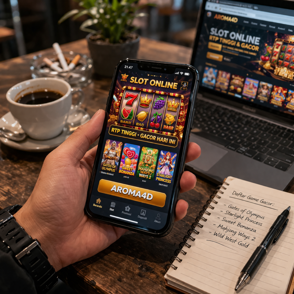 Bocoran RTP Tinggi: Daftar Game Slot Paling Gacor di AROMA4D Hari Ini